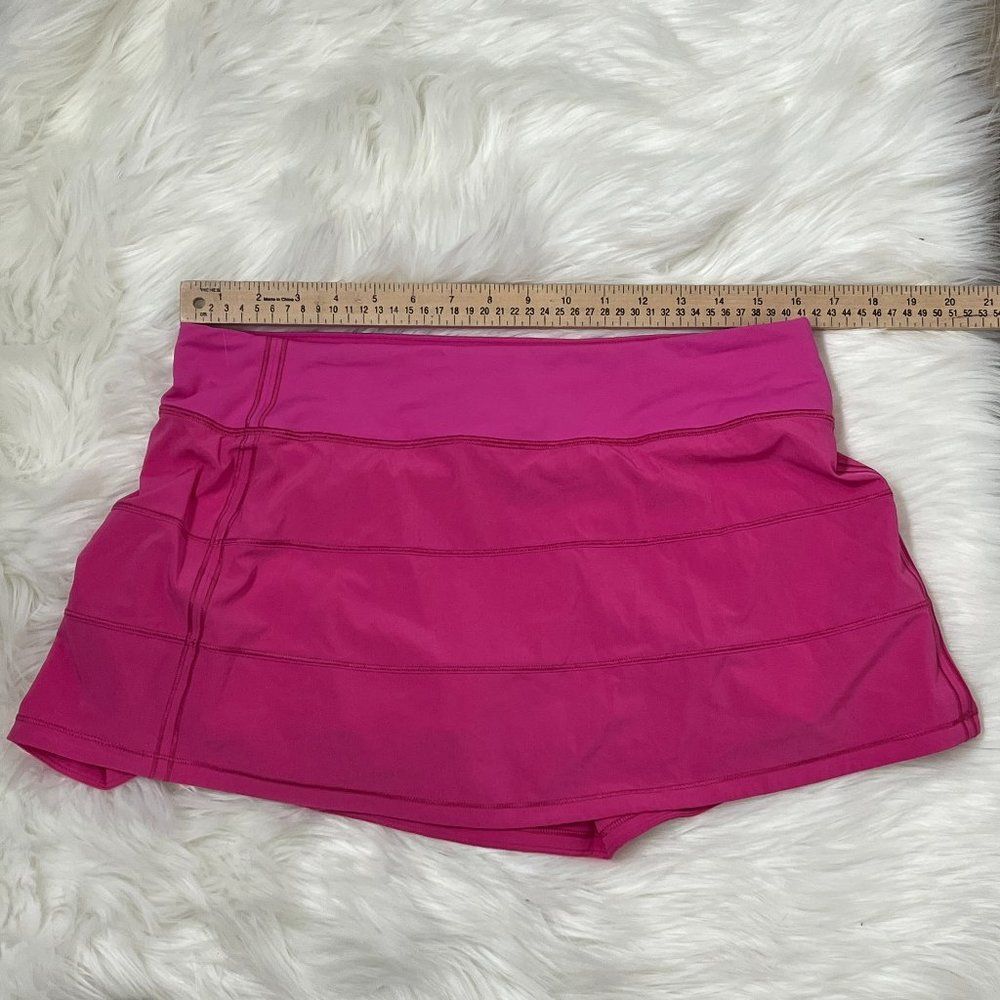 Lululemon Pace Rival Mid Rise Skirt Ripened Raspberry 10 - Picture 7 of 16